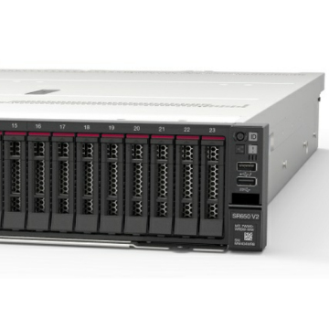 Thinksystem SR650 V2 10-Core 2U-Rack-Server mit 5x16 GB DDR4 RAM, 10x1TB HDD &amp; 1100W Netzteil