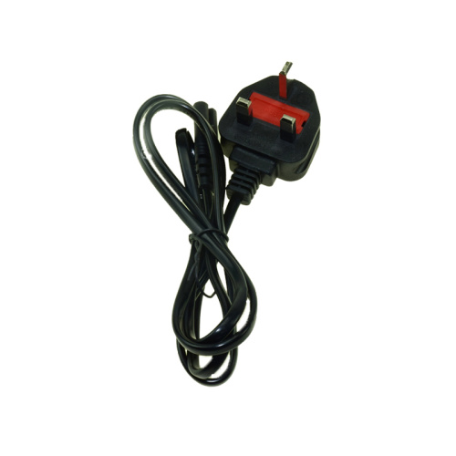 UK Plug 2 Prong AC-kabel