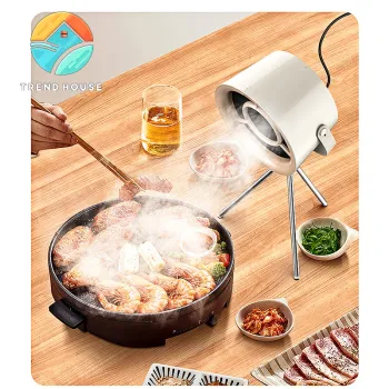 Portable Home Kitchen Appliance: Hot Pot and BBQ Fume Deodorizer and Extractor