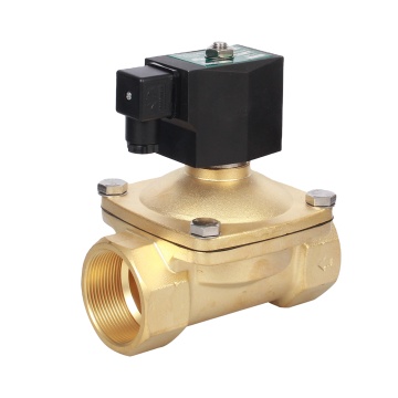 Yongchuang 2W21 Series Brass 2 Inch 24V DC & 220V Water/Air Solenoid Valve