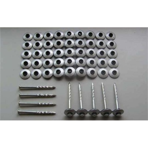 Polished Roofing Nails Siamese Washer Roofing Nails Manufactory