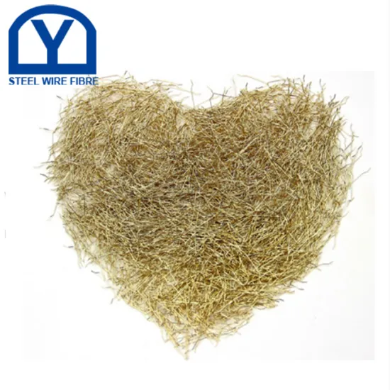 High Quality Copper Coated Hooked-end Steel Fiber