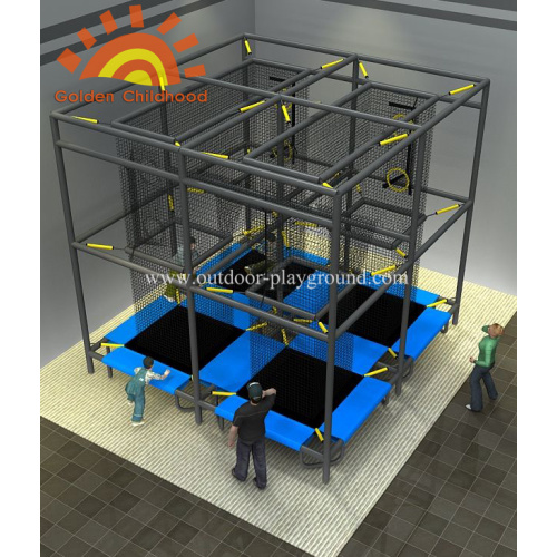 Çocuklar İçin Tasarım Aeroball Trambolin Oyun Alanı