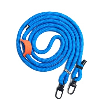 Adjustable Elastic Phone Lanyard with Detachable Metal Hook for iPhone Models