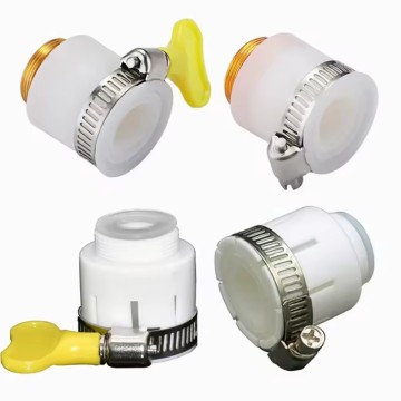 Aluminum Alloy Universal Joint Faucet Adapter Nozzle - Bubble Water Filter Kitchen Accessory