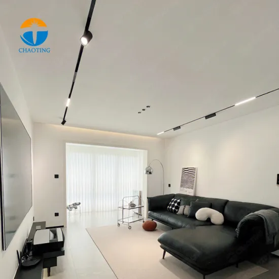 European Wholesale Slim Magnetic Track Lights: DC48V DALI 0-10V Dimming LED Ceiling Spotlights