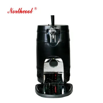 empty draught cooler beer dispenser keg for hotel box