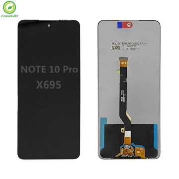 6.95 인치 LCD 디스플레이는 Infinix Note 10 Pro X695/X695D/X695C를위한 터치 스크린 디스플레이