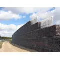 Лучшая цена металлическая сварная корзина Gabion Stone