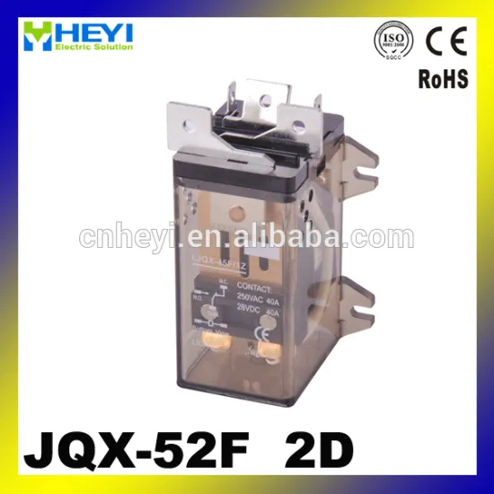 JQX-52F 30a 24 volt dc relay high power relay