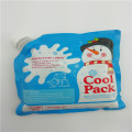 Custom aluminum foil blue ice bag plastic ice-bag