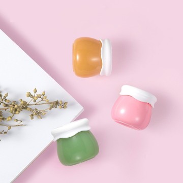 Bouteille de crème en plastique en plastique en forme de lait multicolore 10g pour crème pour le visage
