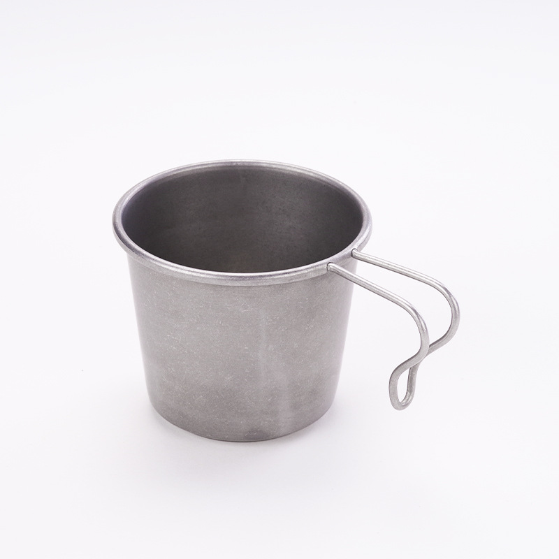 vintage stainless steel cup