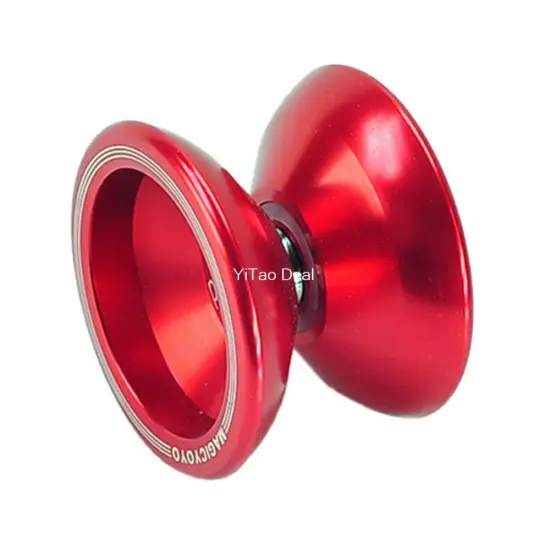 Yoyo Ball Red Magic YoYo T6 Rainbow Aluminum Professional Yo-Yo Toy