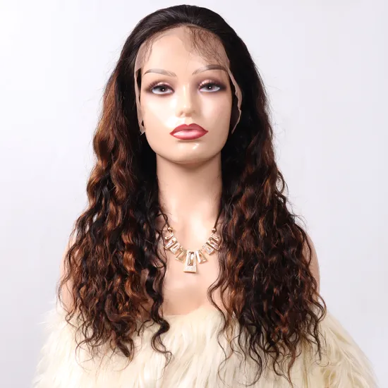 Water Wave Straight Hair Extension Wigs  Human Lace Front Closure Body Wave Full Virgin Brazilian