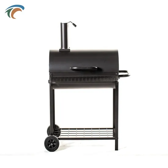 Barbecue Trolley Commercial Charcoal Grill Outside