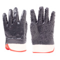 Corte resistente a los guantes de PVC alineados Kevlar