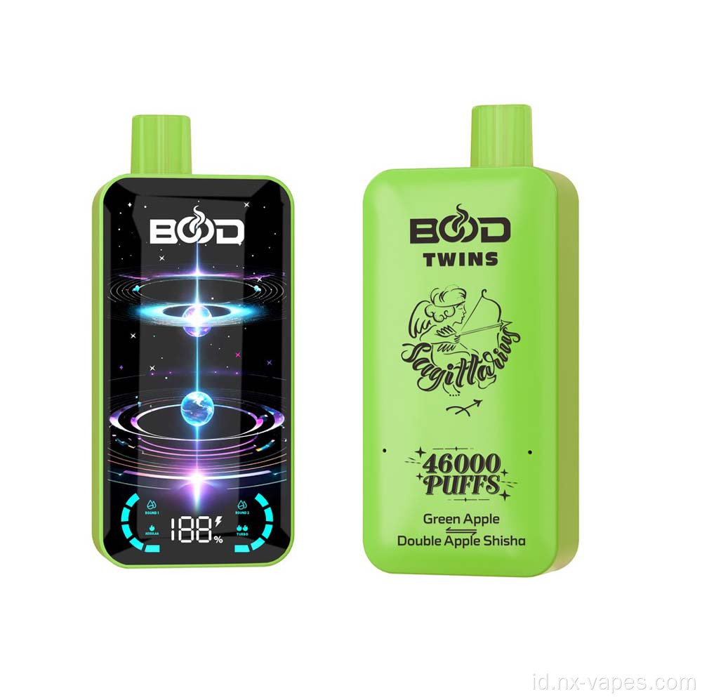 Bood Twins baru 46000 puff vape pena grosir