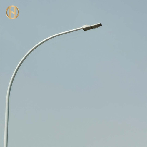 Cột chiếu sáng đường phố bằng thép hình bát giác mạ kẽm nhúng nóng