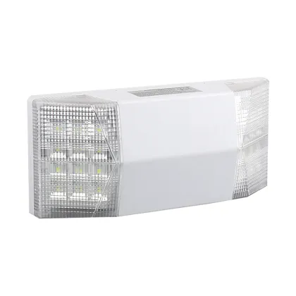 Exterior Emergency Egress Lighting Double Head