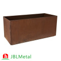 Corten Steel Flower Pot Planter décoratif