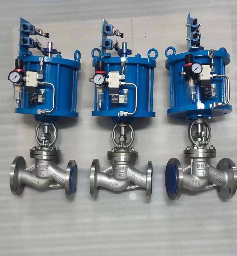 DN15-300 Pneumatic Globe valve