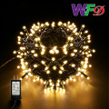 אור מחרוזת חוץ 200LED לבן חם