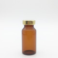 8ml Amber Sterile Serumfläschchen Gold Cap