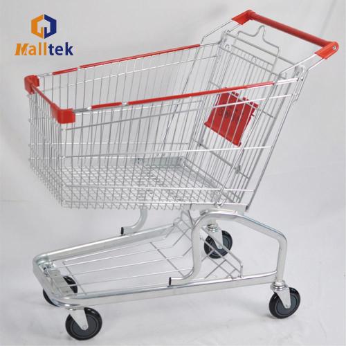 China German Metal Supermarket Shopping Trolley Manufactory