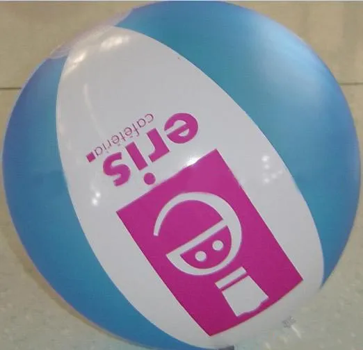 PVC Inflatable Beach Ball with Customized Size and LOGO