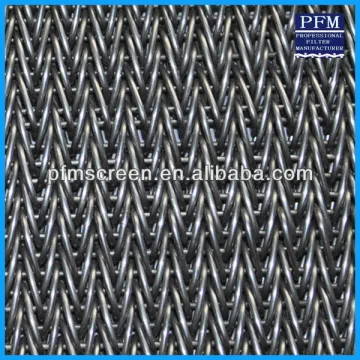 hot sale metal radius wire belt for freezering food