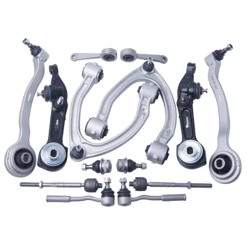 Front Suspension Control Arm Kit with Ball Joint Stabilizer Link Tie Rod Kits for Mercedes-Benz S-Class W220 2203308907 2203304311