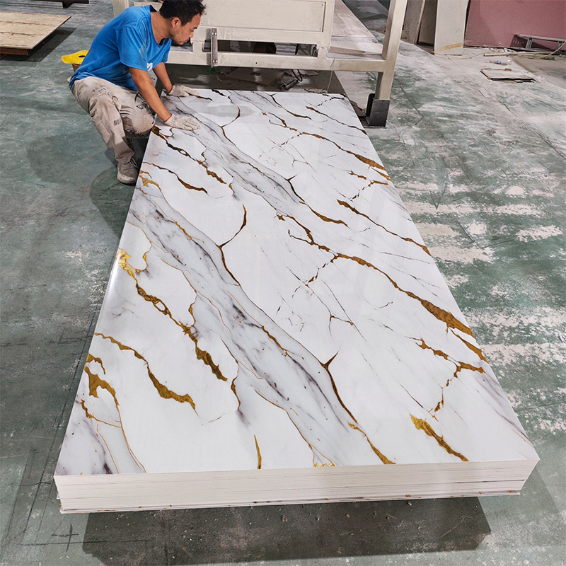 PVC Marble Grad PVC UV Xaashida Marb