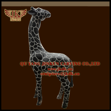 marble animal sculpture of giraffe for garden decoration made from Quyang carving factory