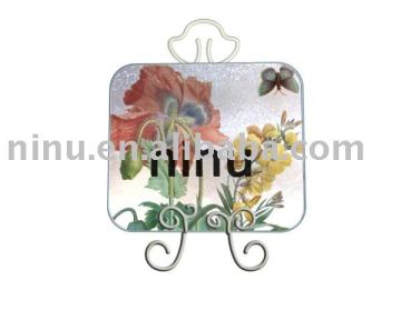 SCB126 Cutting Board, Chopping Board, Glass Surface Saver, Worktop Saver