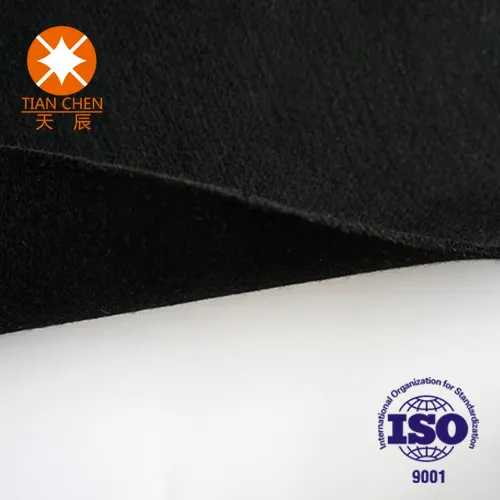 Pure Black Carpet Nonwoven Fabric Felt
