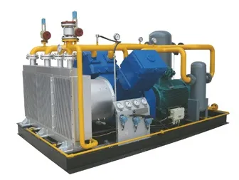 Aluminum Heat Exchanger for Skid-Mounted Compressor