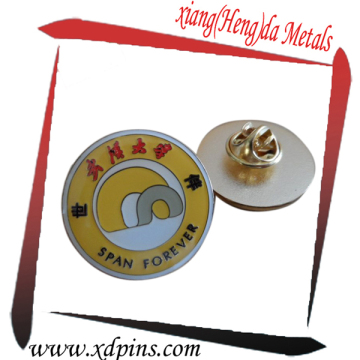 custom metal cheap promotion lapel pin 
