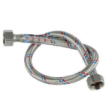 Stainless Steel Hose Fitting for Basin and Washbasin with EPDM Inner Tube