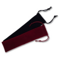 Black velvet packaging pen pouch bag from China