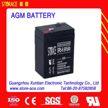 6v battery sealed valve regulated Lead acid battery