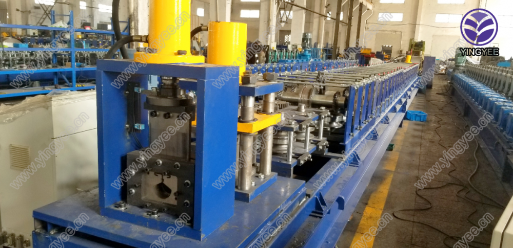 Peach shape storage roll forming machine