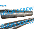 55/113 Twin Conical Screw and Barrel for PVC Extrusion