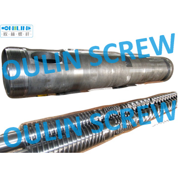 55/113 Twin Conical Screw and Barrel for PVC Extrusion