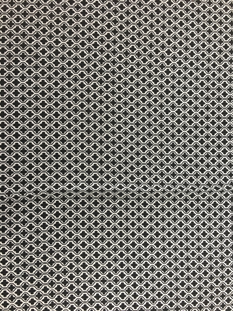 Tissu géométrique d&#39;impression de rayonne Challis 30S de conception géométrique