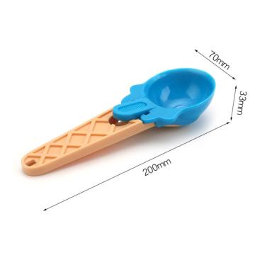 Elastic ice cream spoon colors