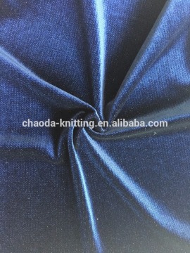 design polyester spandex velvet