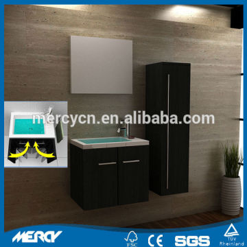 MDF Mirrored Custom Bathroom Cabinet