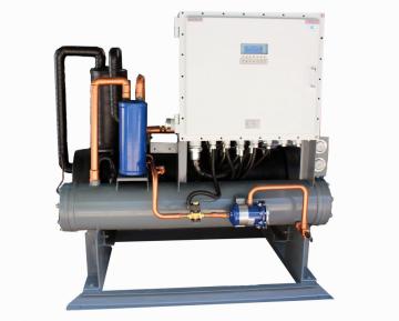 Open 3-35 Kw Industrial Water Cooled Screw Chiller
