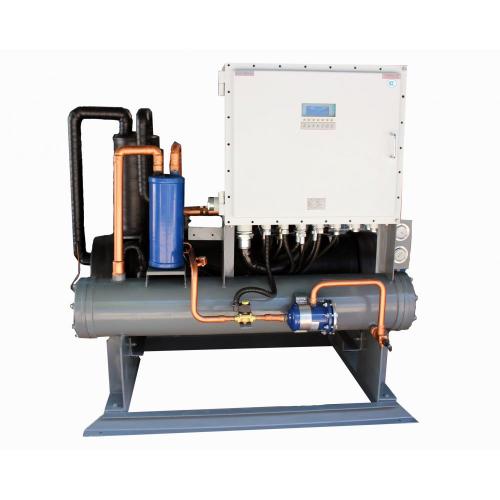 Open 3-35 Kw Industrial Water Cooled Screw Chiller